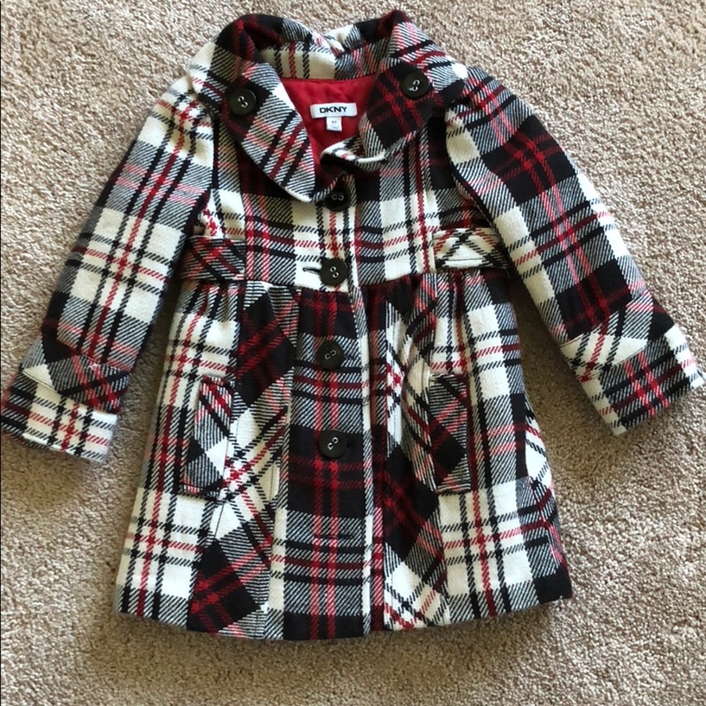 DKNY dress coat